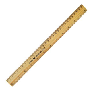 Rigla din lemn 30cm