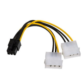 Cablu Power 2x Molex to 6 pin
